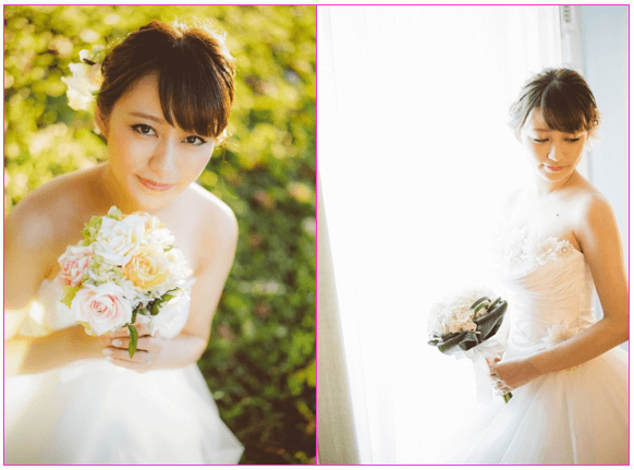 枡田絵理奈と堂林の結婚式ハワイ画像　3